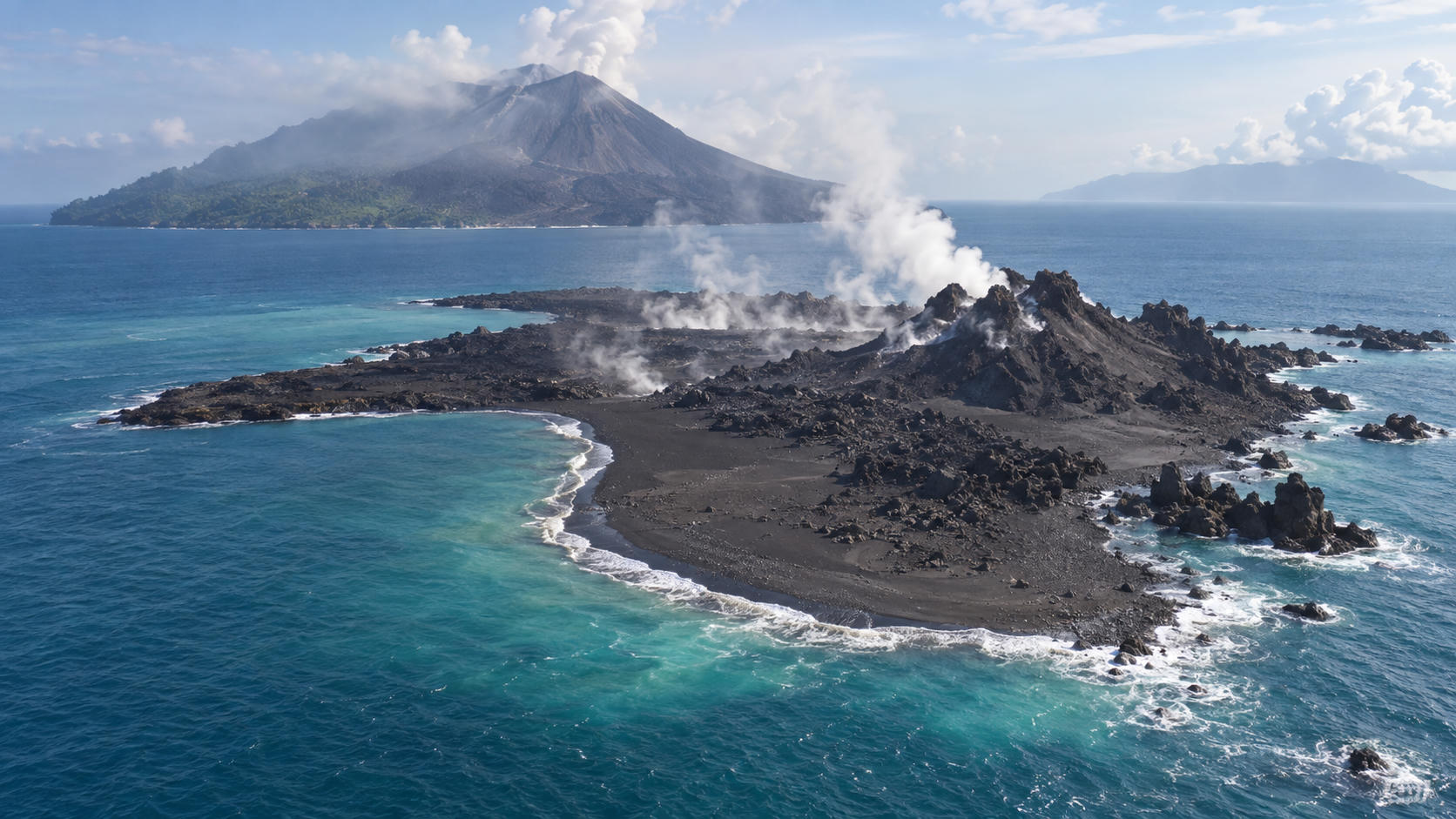Analisis Geologi Munculnya Daratan Baru Anak Krakatau