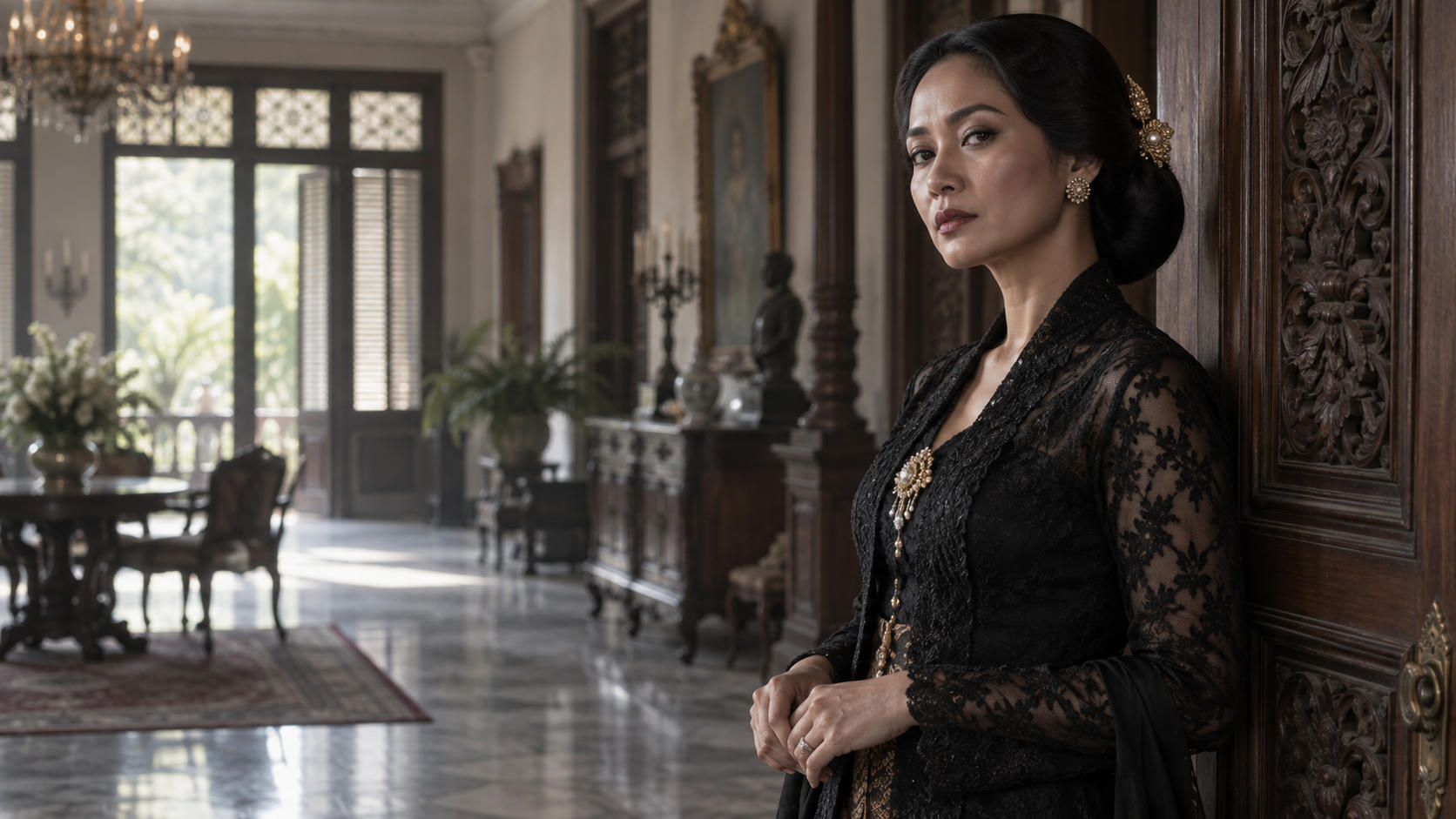 Aura Nana Memikat Jadi Janda Bangsawan di The Scandal