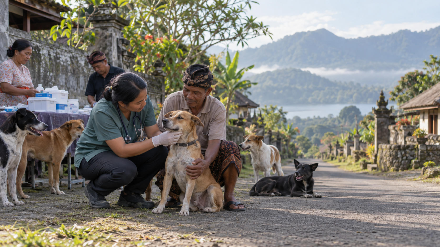 Desa Gobleg Terapkan KB Anjing Tangani Overpopulasi