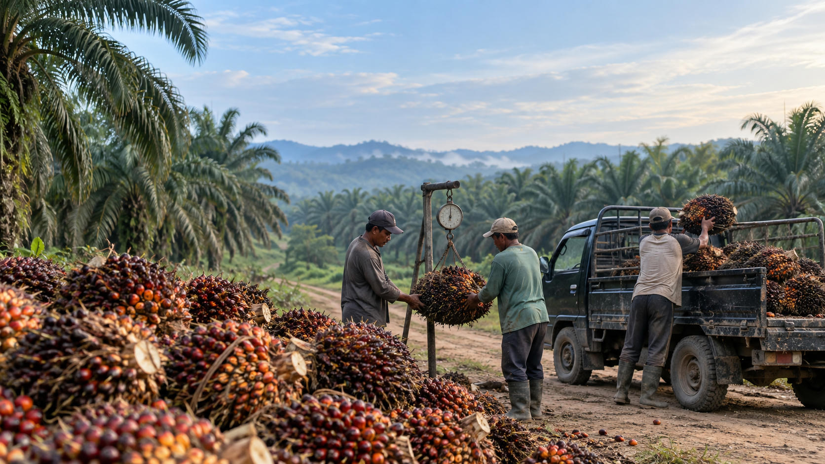 Harga TBS Sawit Swadaya Riau 23-29 September 2026 Turun