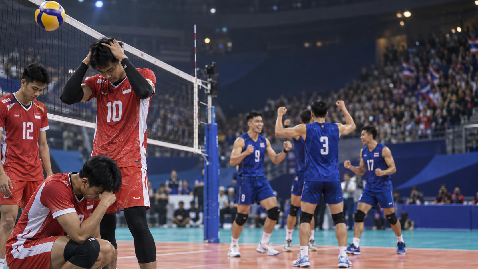 Hasil Voli Asian Games 2026: Indonesia Kalah dari Thailand