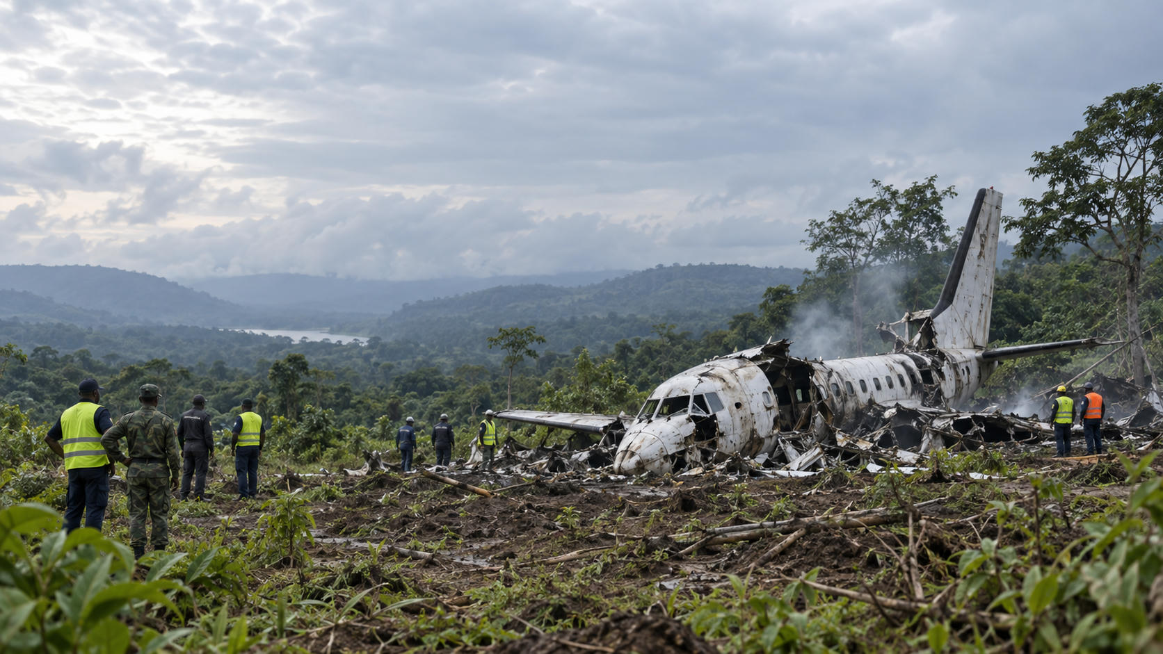 Kecelakaan Pesawat di Kongo: 17 Tewas Termasuk Pejabat
