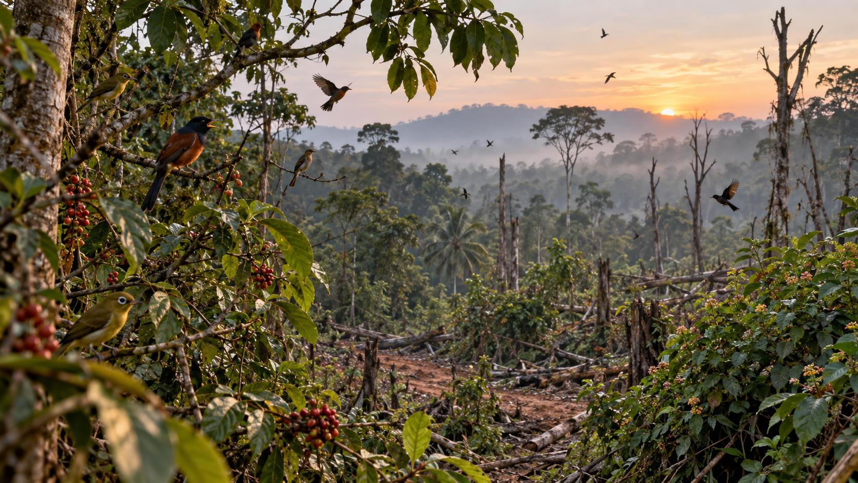 Kicau Burung Ramai Belum Tentu Hutan Sehat