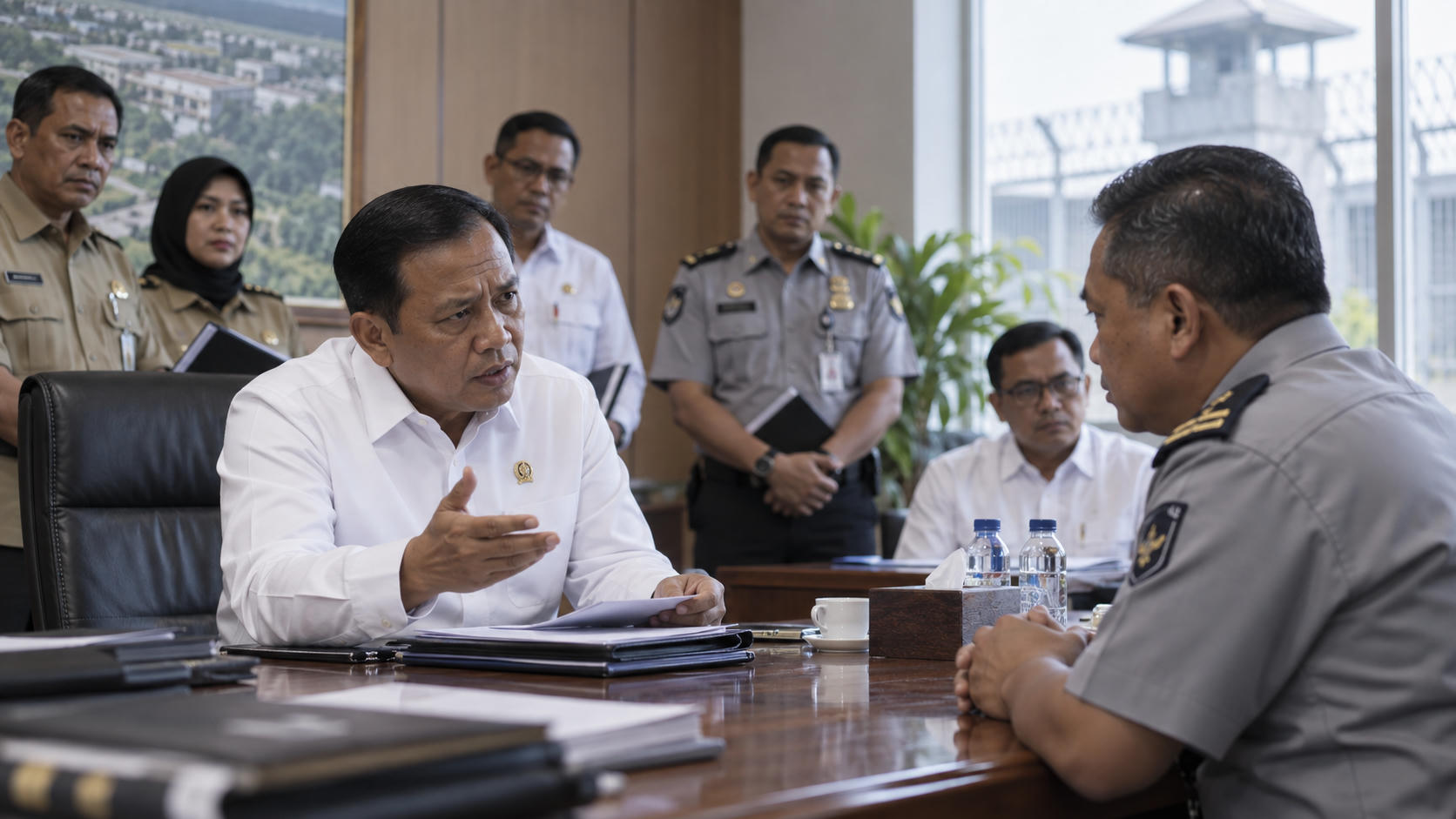Menteri Imipas Cecar Kalapas Cibinong soal Temuan Ombudsman
