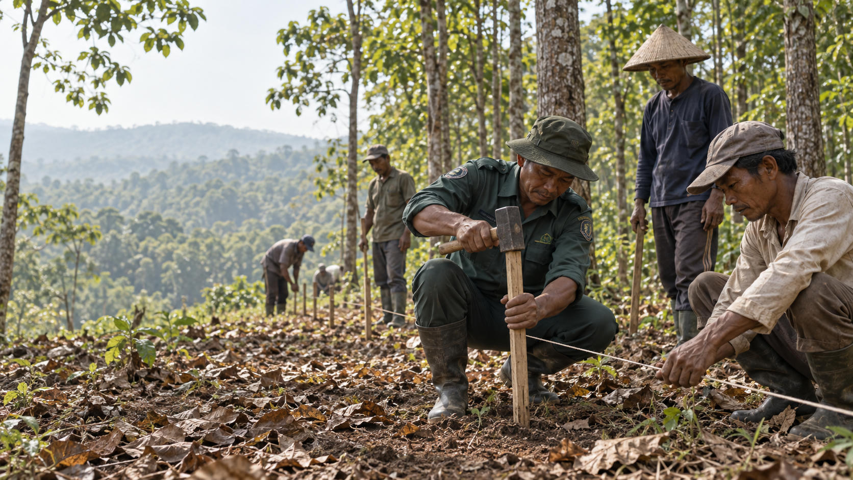 Perhutani dan Pesanggem Pasang Acir di Kedungjati