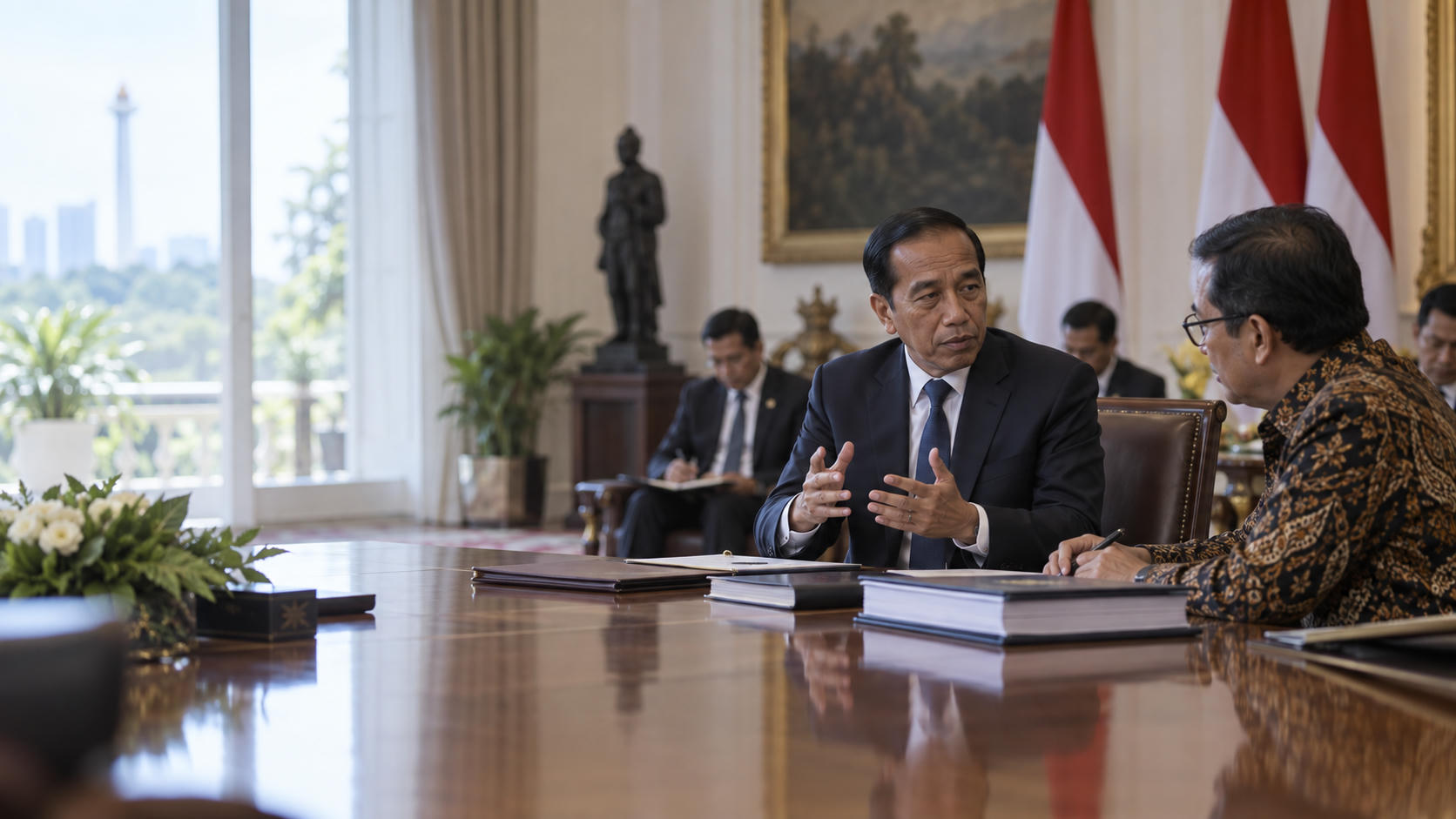 Prabowo Panggil Menkeu Suahasil Bahas Fiskal Negara