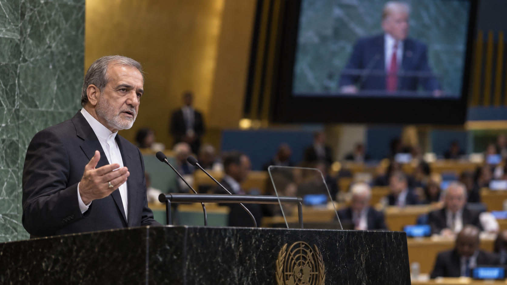 Presiden Iran Balas Pidato Trump di Sidang PBB