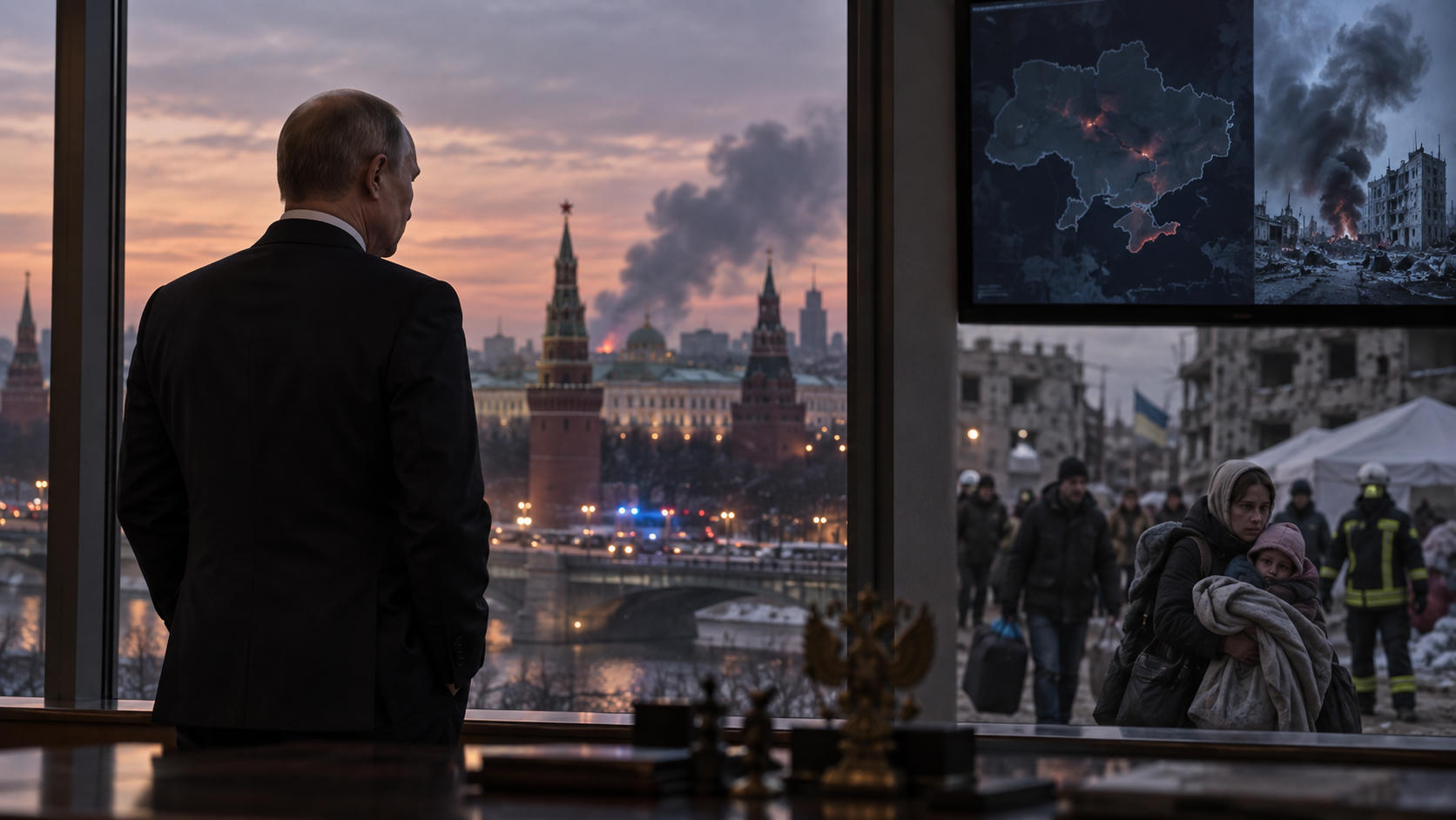 Putin Murka Moskow Dirudal, Rusia Balas Serang Pengungsi