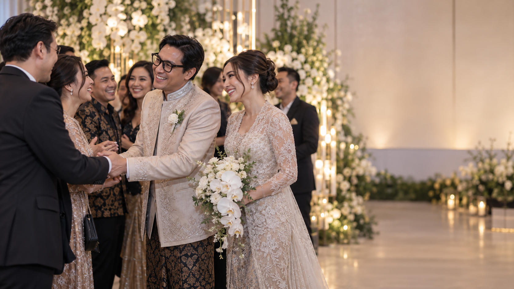 Resepsi Khidmat Andre Taulany dan Amanda Rigby