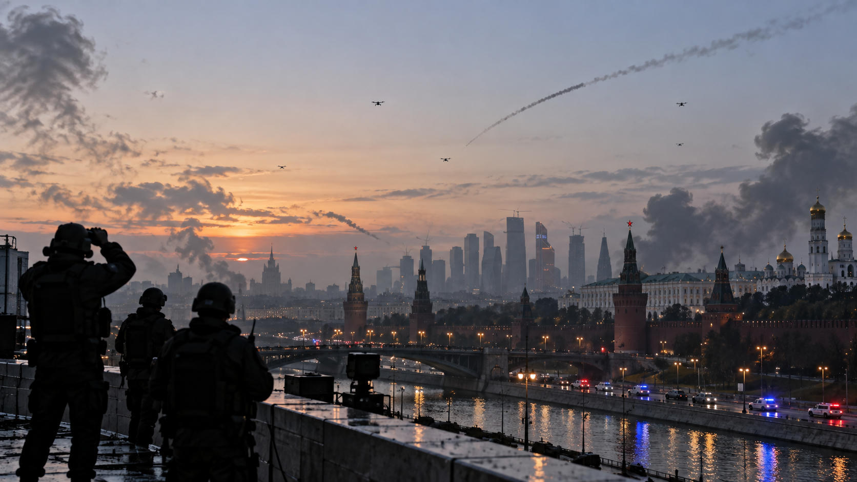 Rusia Janji Balas Serangan Ribuan Drone Ukraina ke Moskow