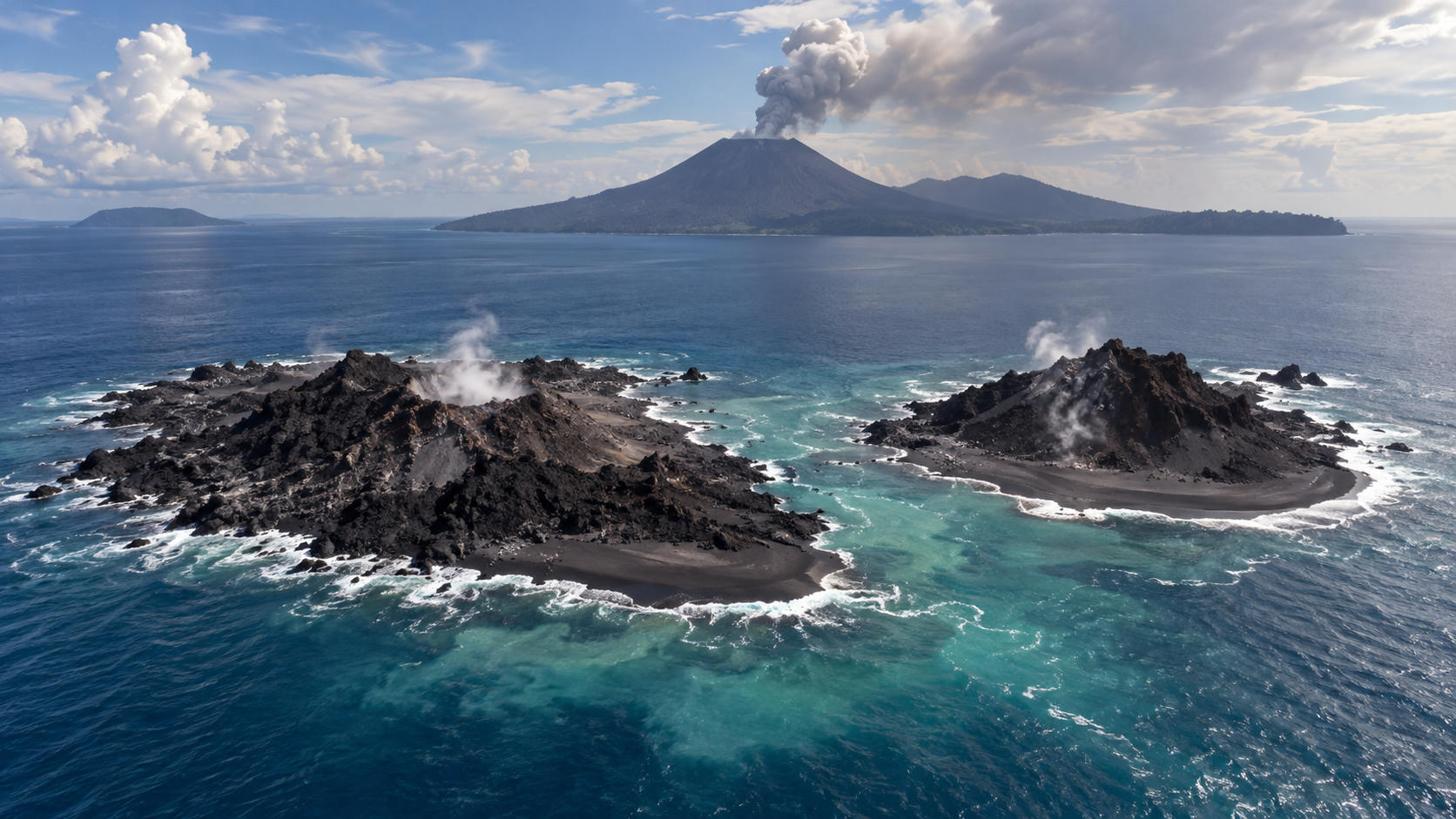 Serba-serbi 2 Pulau Baru Usai Erupsi Anak Krakatau