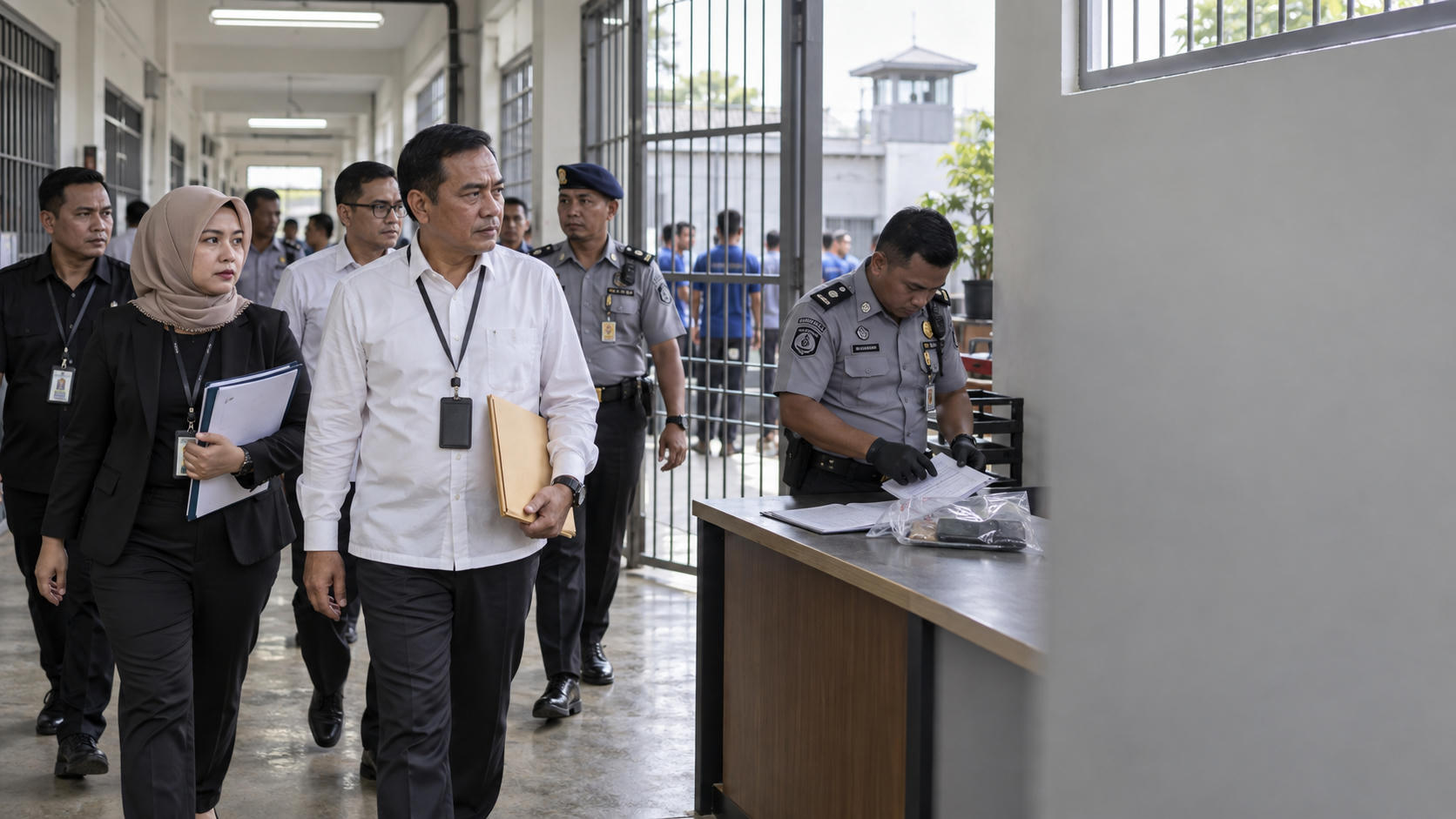 Sidak Lapas Cibinong dan Uji Integritas Aparatur