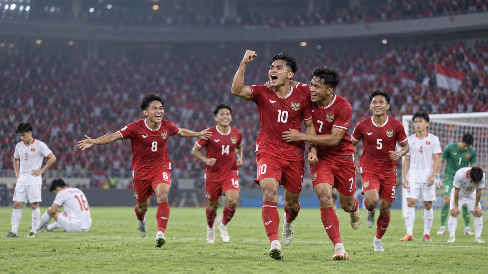 Top Sports: Skuad Komplet, Indonesia Bantai Vietnam