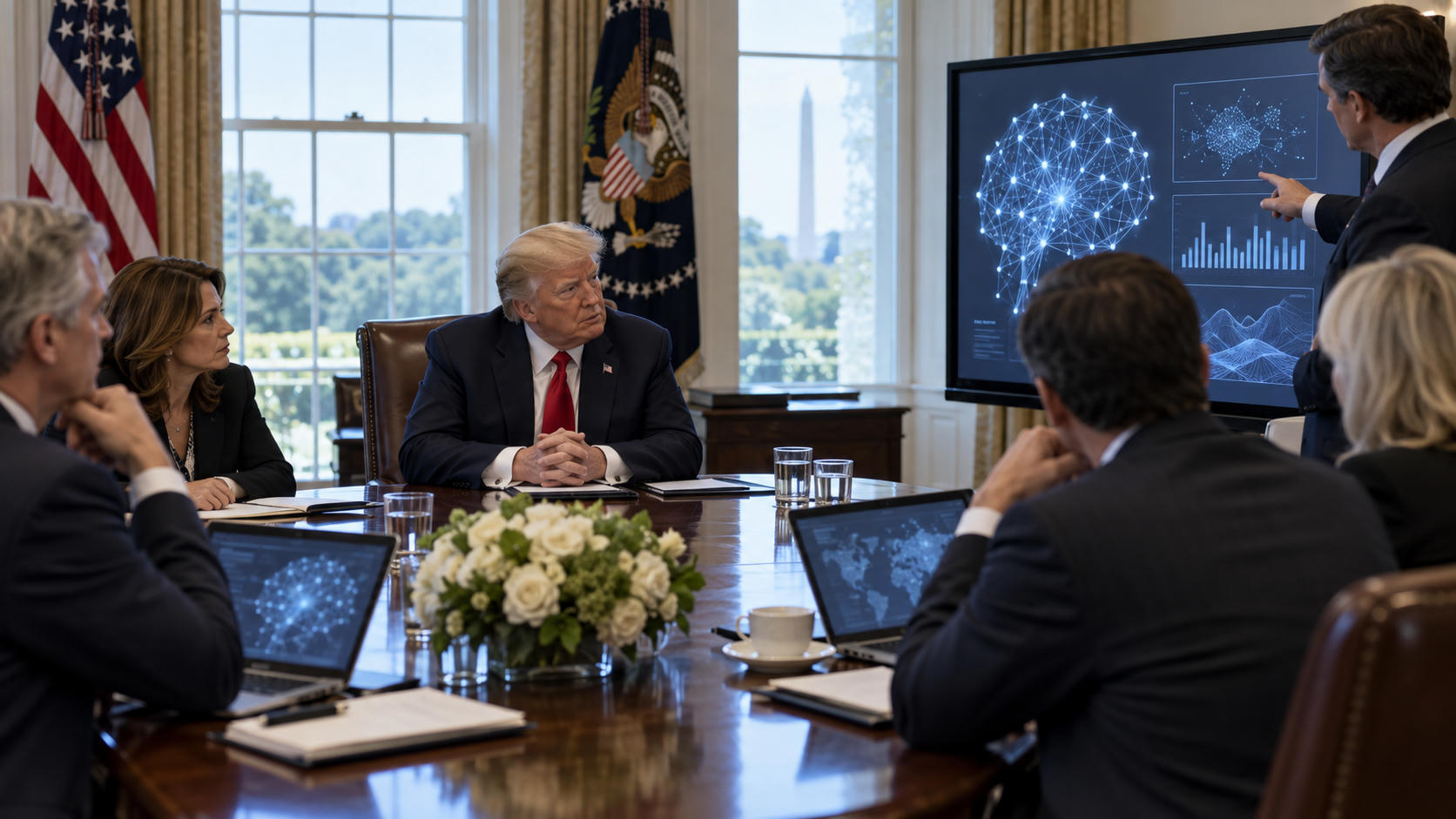 Trump Bentuk Satgas AI dan Cari Figur Kaisar AI