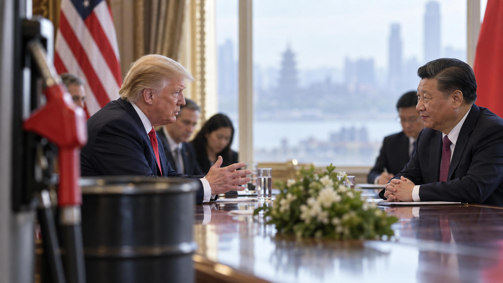 Trump Lobi Xi Jinping Turunkan Harga Bensin di AS