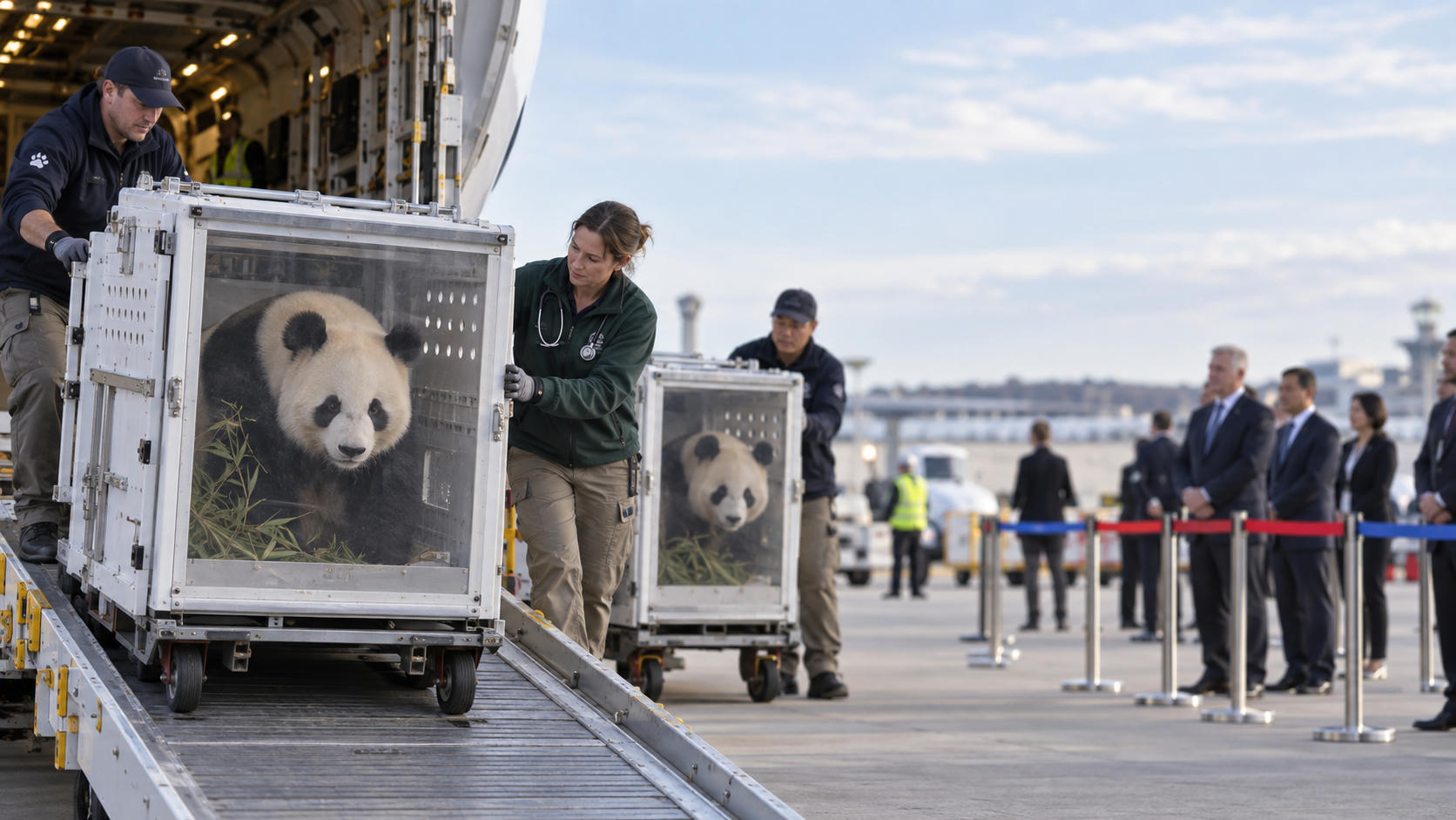 China Kirim 2 Panda ke AS Usai Lawatan Xi Jinping
