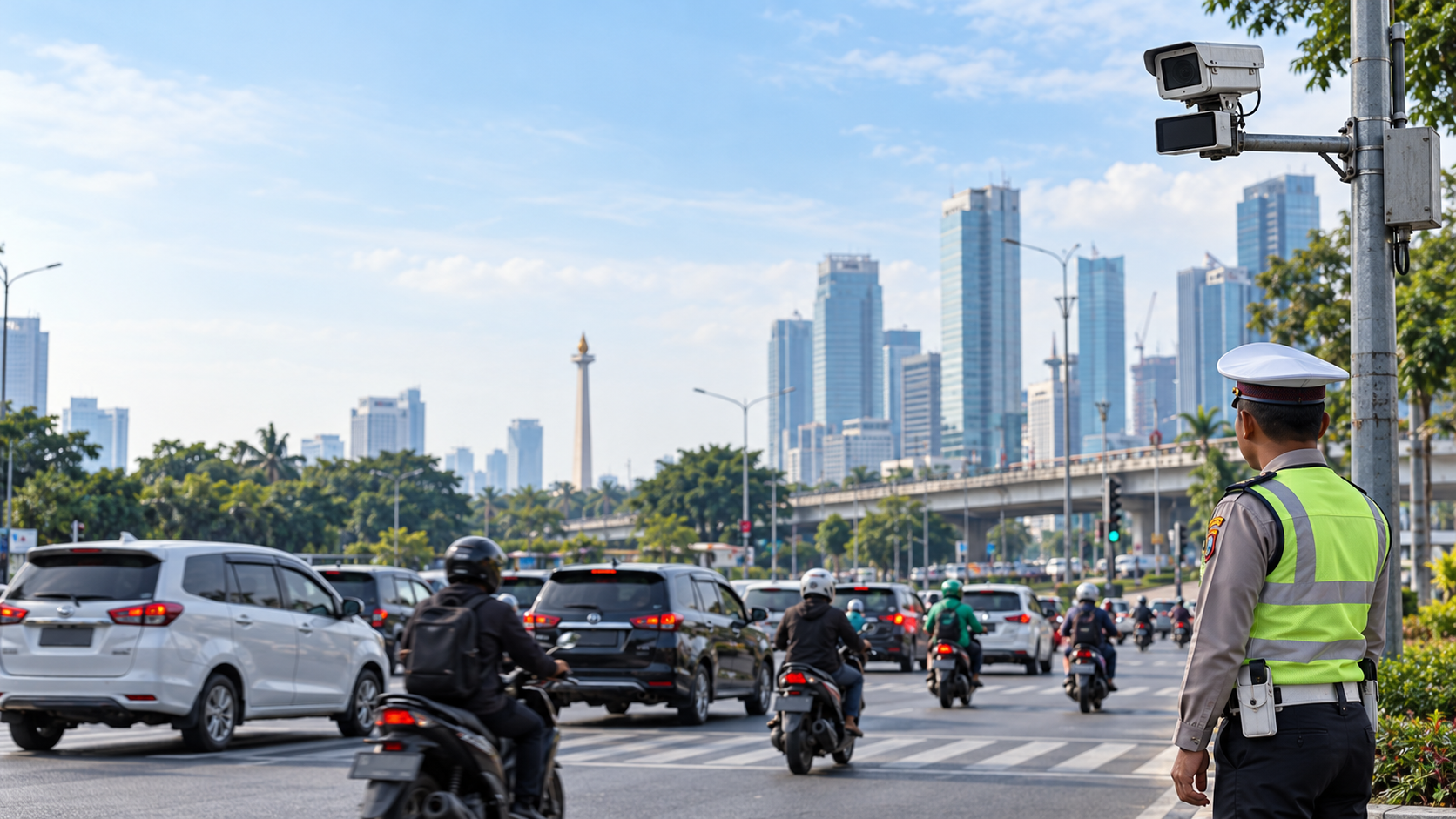 103.779 Pelanggaran ETLE Hari Pertama Operasi Patuh Jaya
