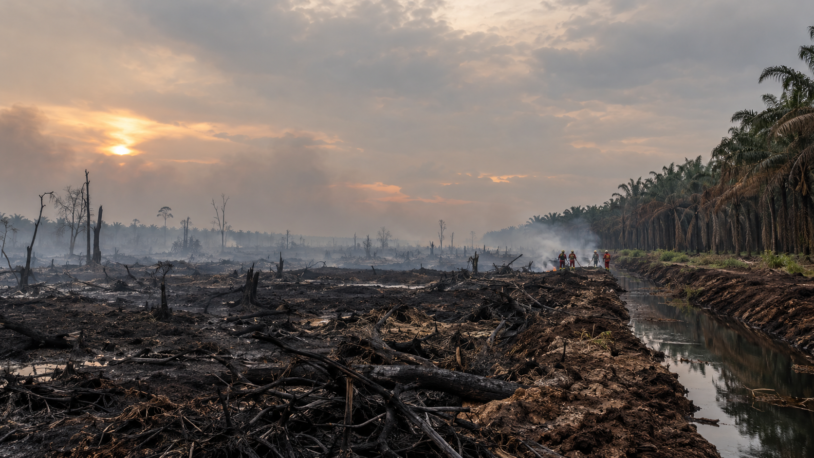 13 Korporasi Tersangka Karhutla, 29.534 Hektare Terbakar