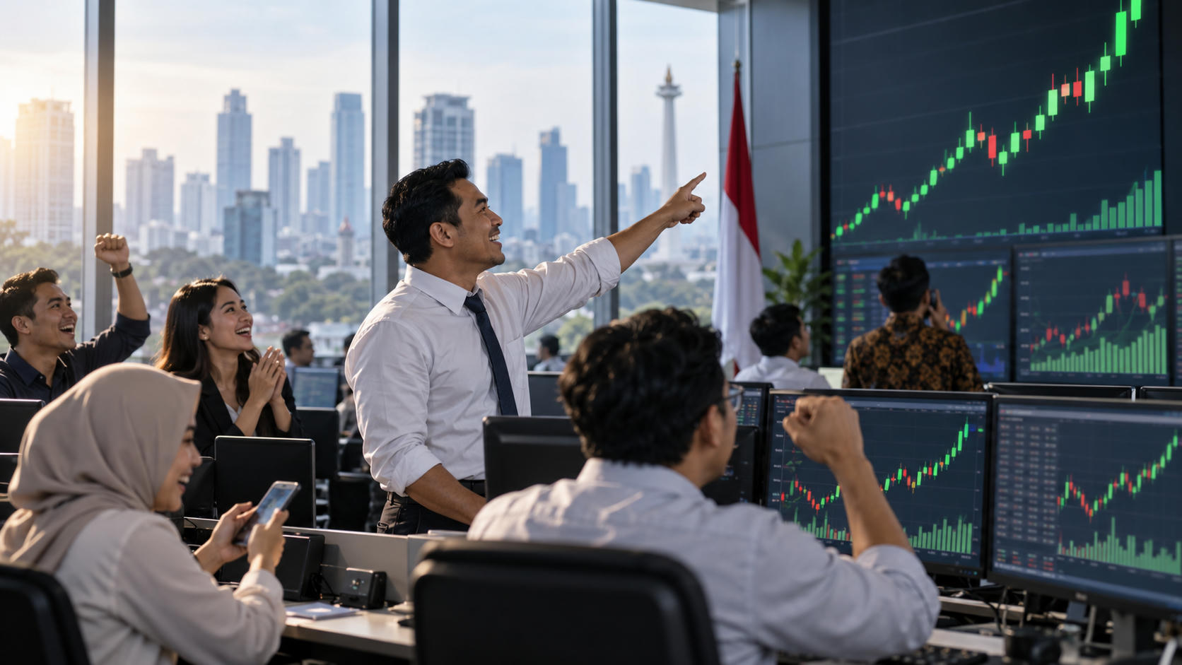 31 Saham FCA Sentuh ARA, TAMU Naik 34,62%