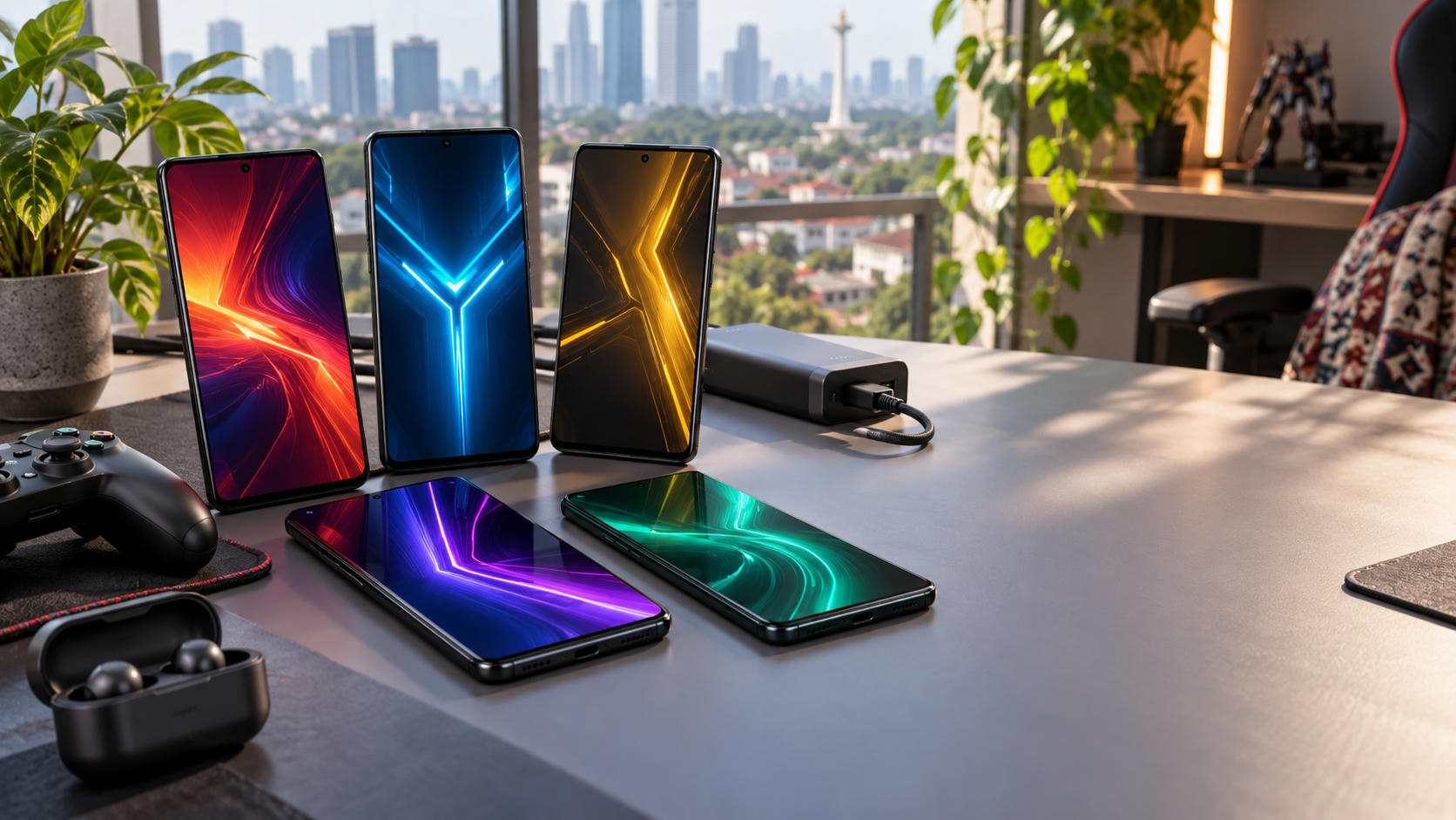5 HP Gaming AMOLED dengan Baterai 6.000 mAh