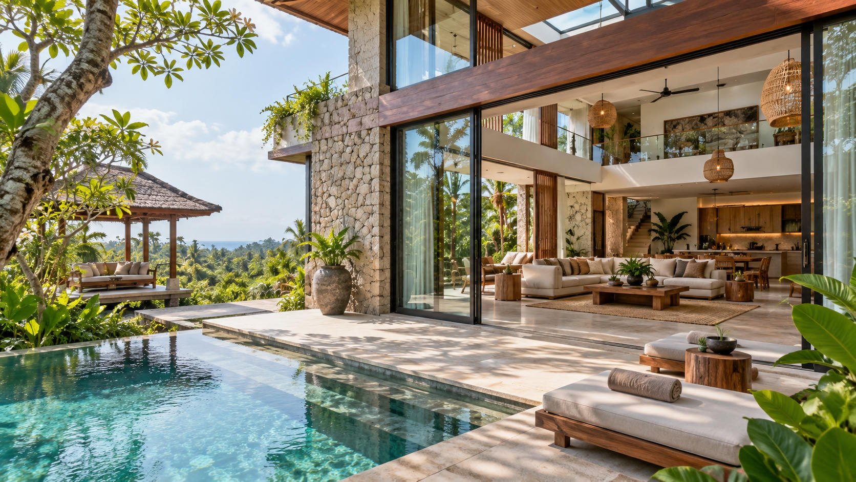 5 Potret Rumah Luna Maya dan Maxime Bouttier di Bali