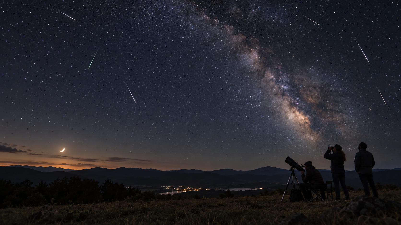 7 Fenomena Astronomi Oktober 2026: Dua Hujan Meteor