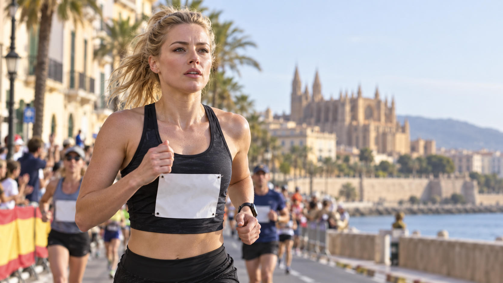 Amber Heard Ikuti Half Marathon di Spanyol