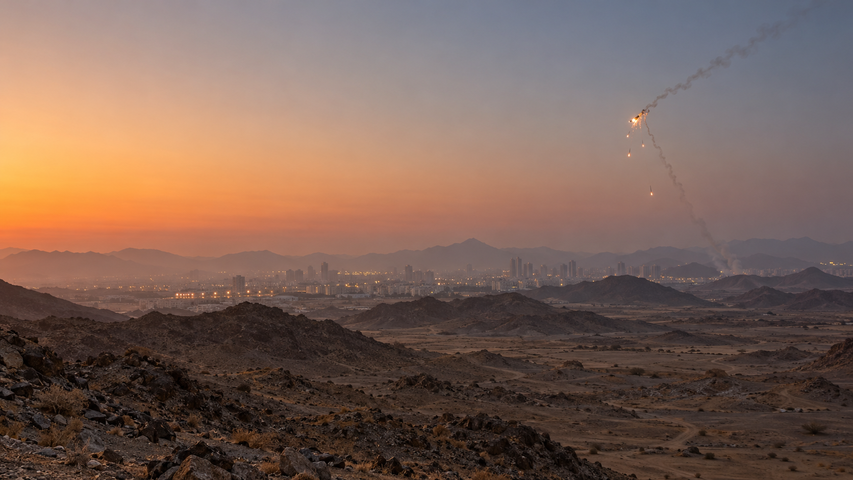 Arab Saudi Cegat Proyektil, Puing Jatuh Dekat Makkah