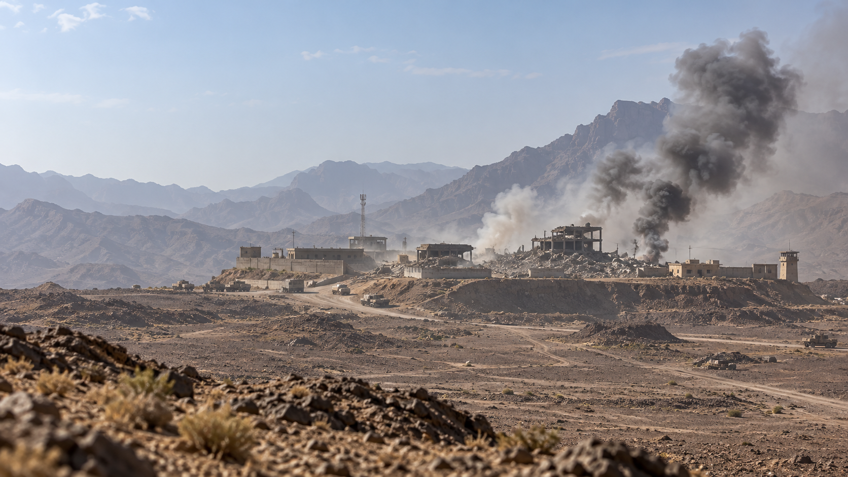 Arab Saudi Dilaporkan Serang Fasilitas Militer Houthi