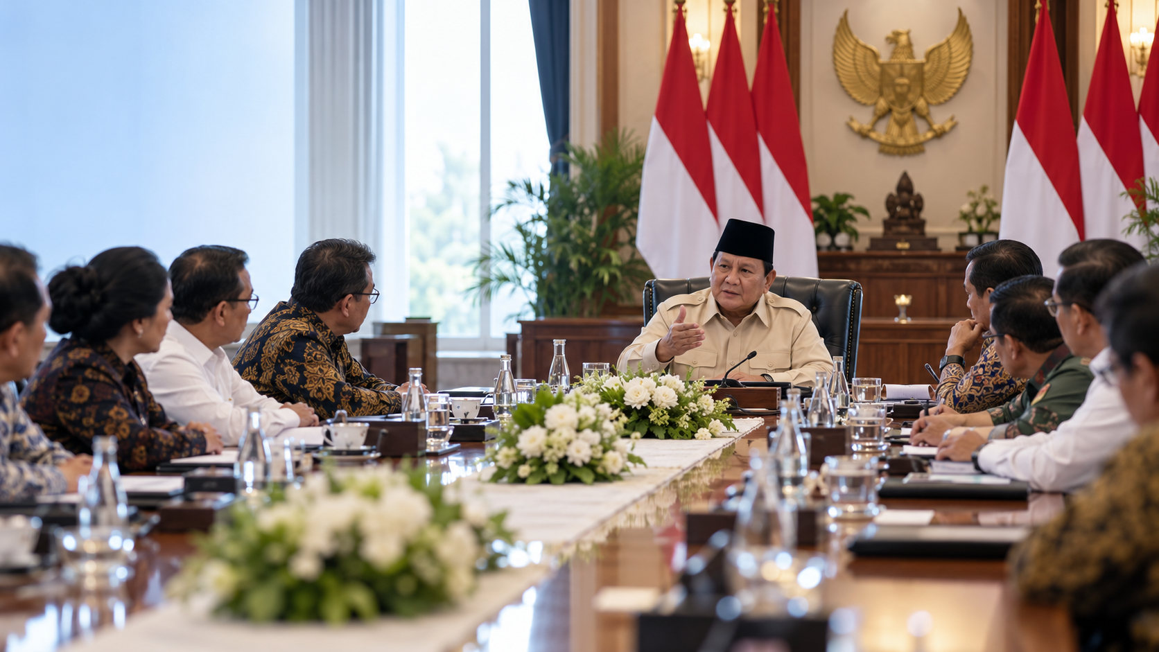 Arahan Prabowo di Sidang Kabinet Dua Tahun Pemerintahan