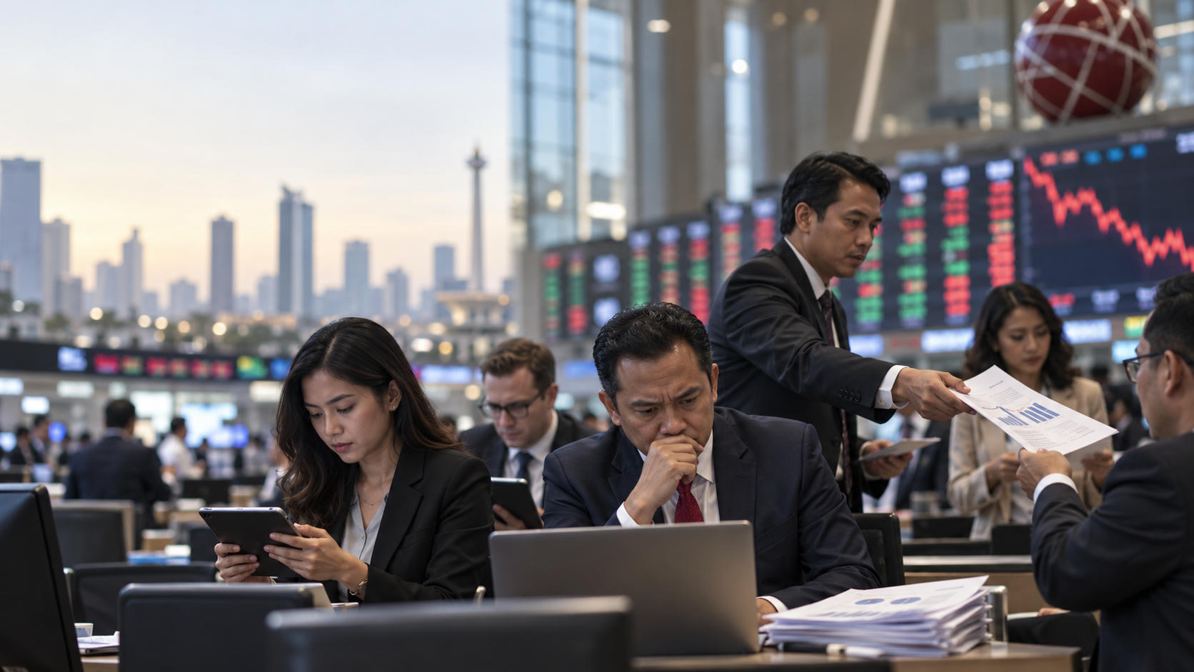 Asing Net Sell Rp1,27 Triliun, 10 Saham Tetap Dibeli