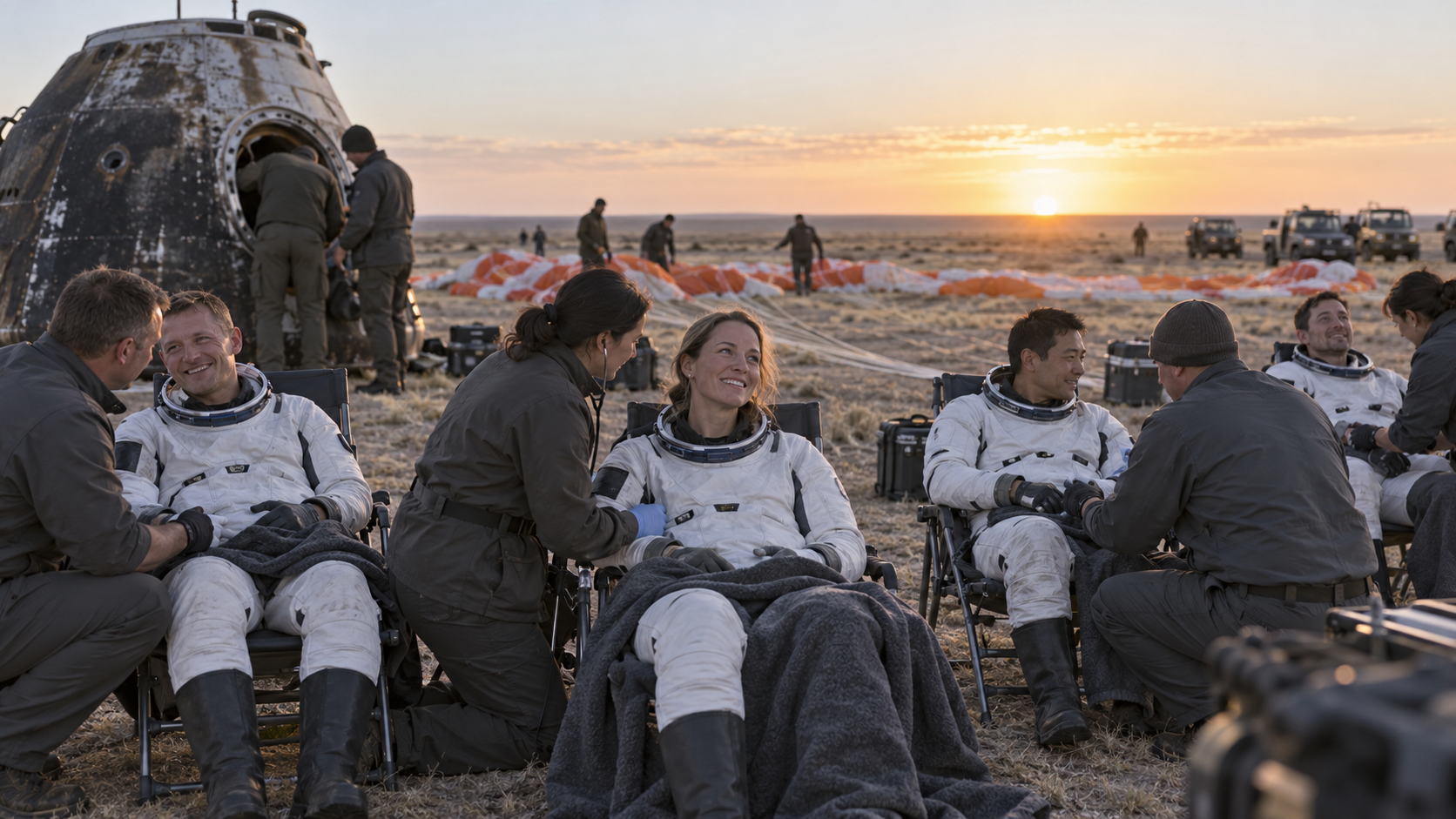 Astronot ISS Kembali, Sophie Adenot Pecahkan Rekor ESA