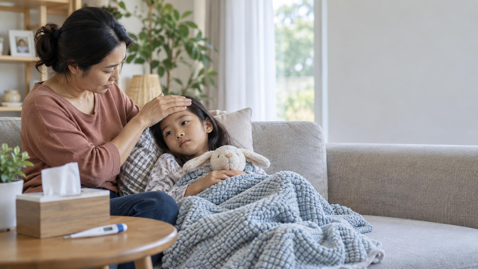 Batuk dan Demam Anak Tak Selalu Pneumonia