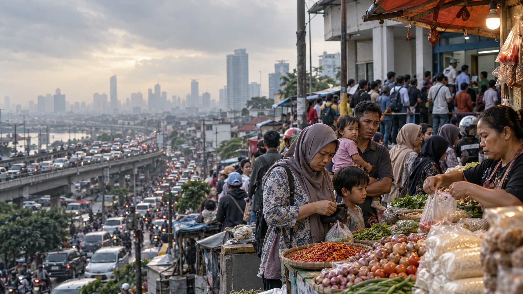 Biaya Hidup Melonjak dan Beragam Krisis di Indonesia
