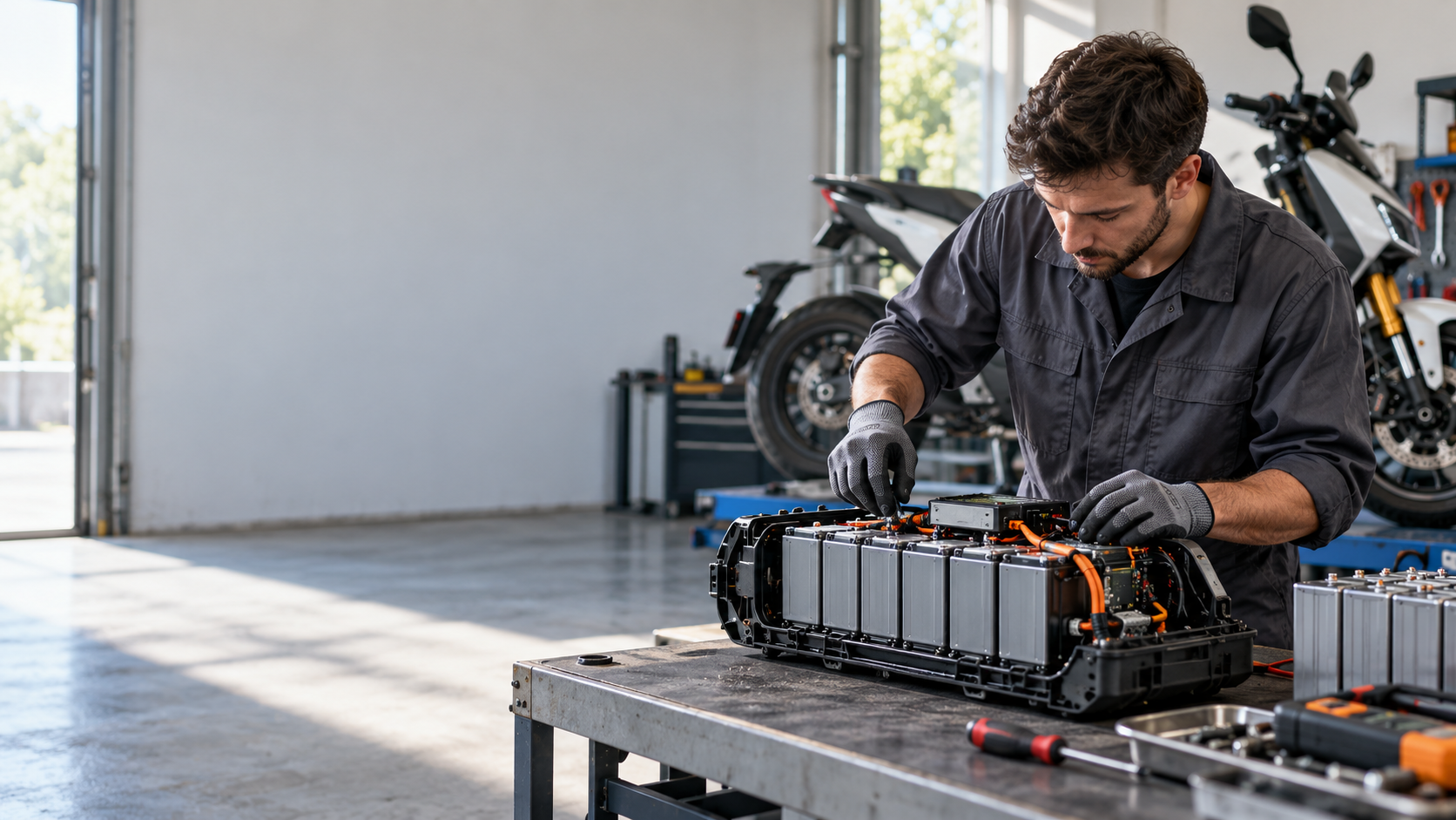 Biaya Perbaikan Baterai Lithium-ion Motor Listrik