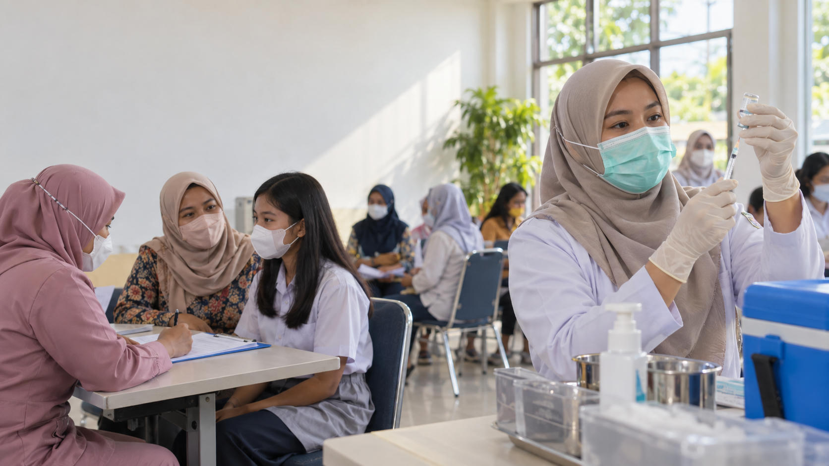Bio Farma dan DWP Perluas Akses Vaksinasi HPV