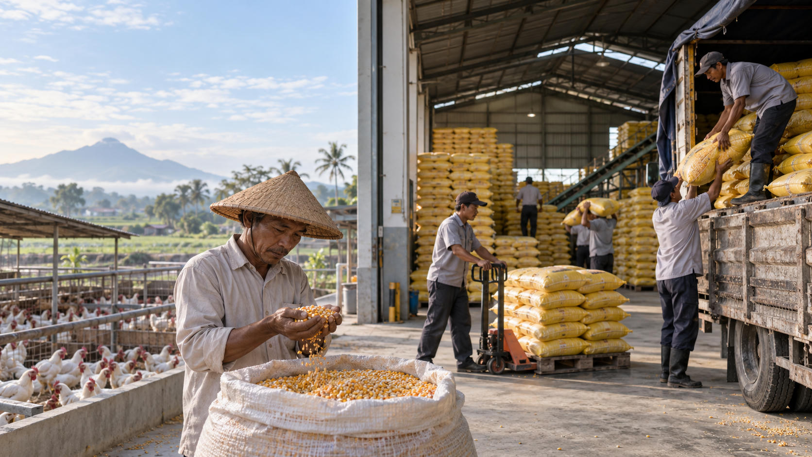 Bulog Salurkan 185.699 Ton Jagung Pakan