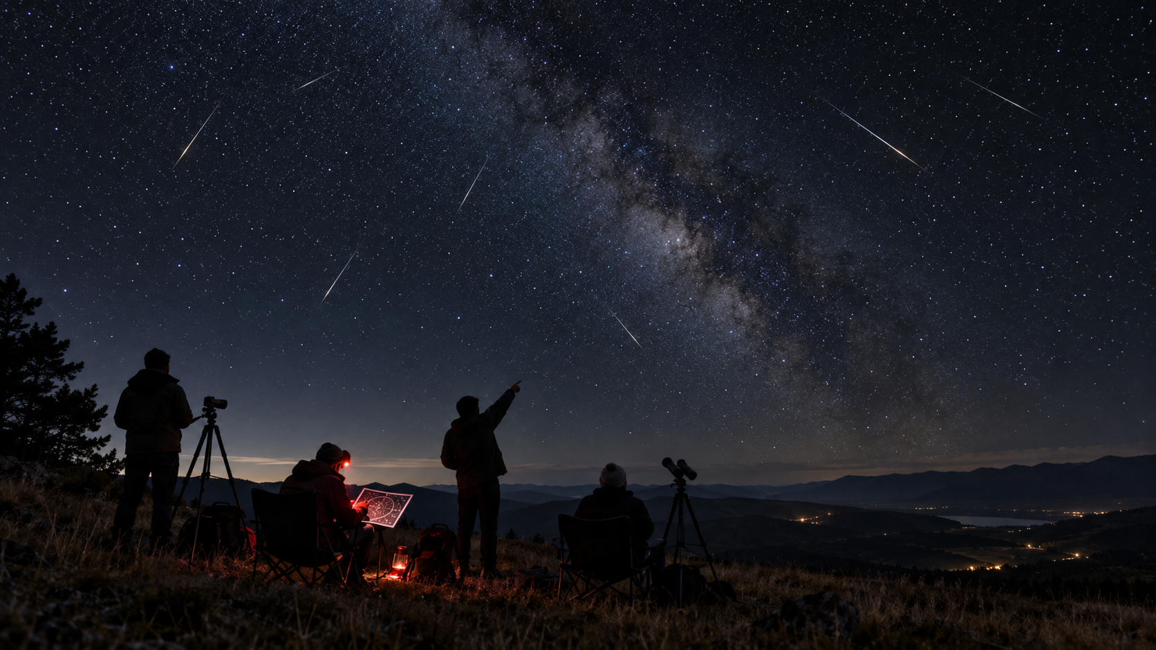 Cara Melihat Hujan Meteor Taurid Selatan
