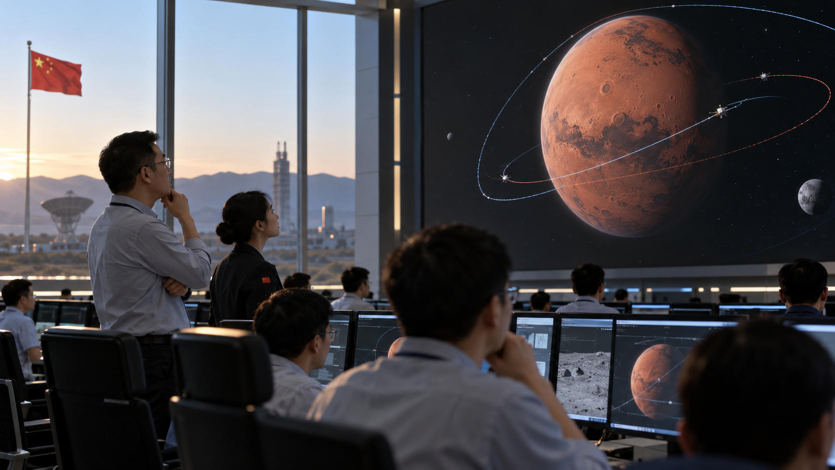 China Targetkan Pemetaan Mars Selesai pada 2028