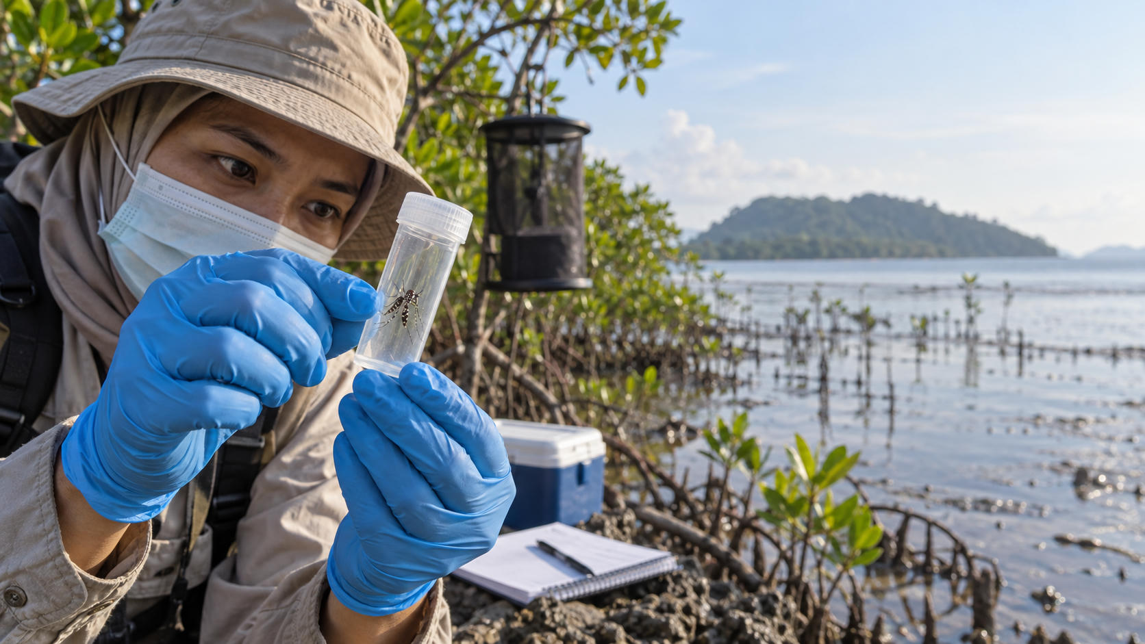 Deteksi Dengue pada Aedes albopictus di Pulau Mengare