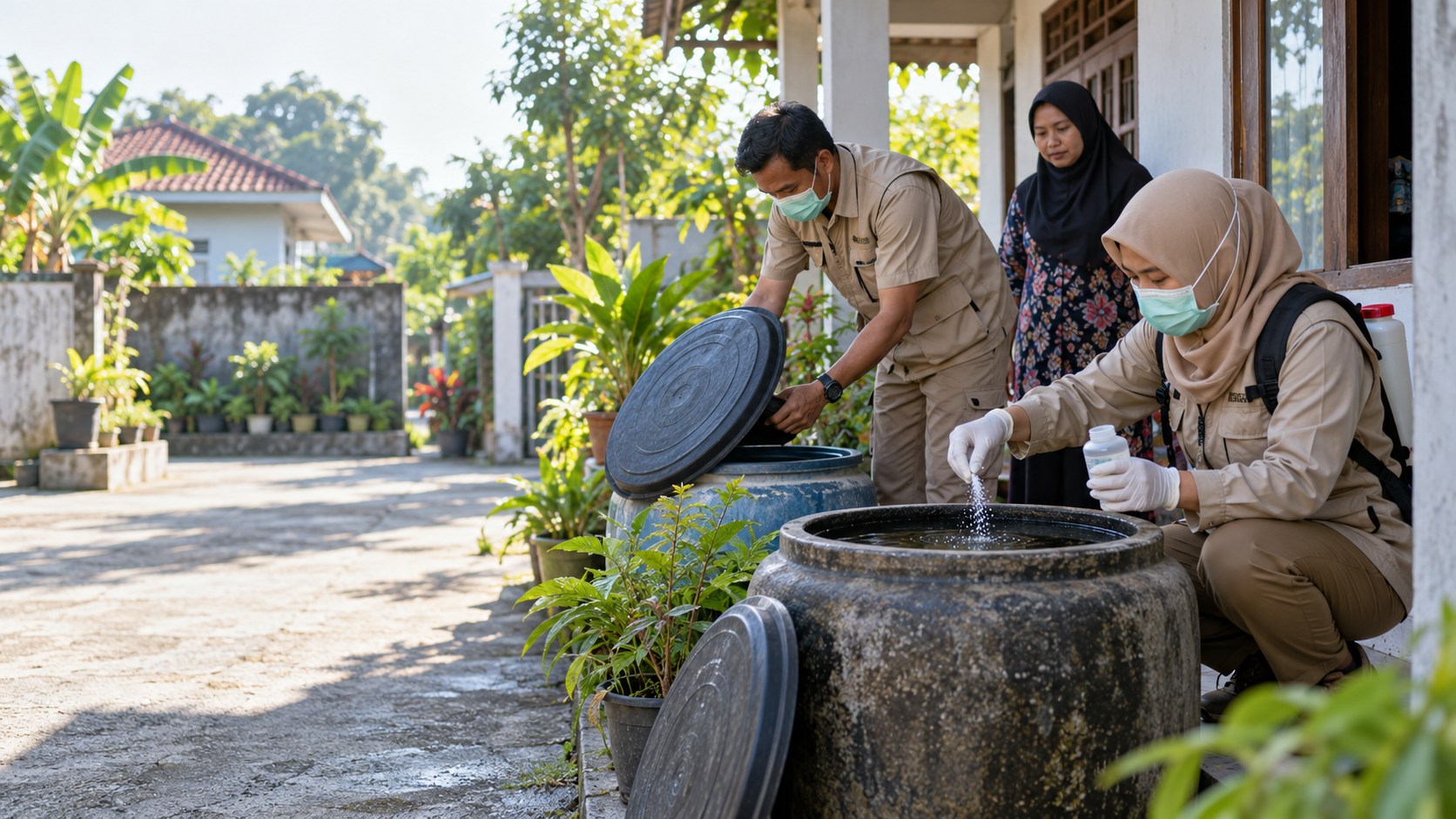 Dinkes PALI Perkuat Pencegahan DBD dengan 3M Plus
