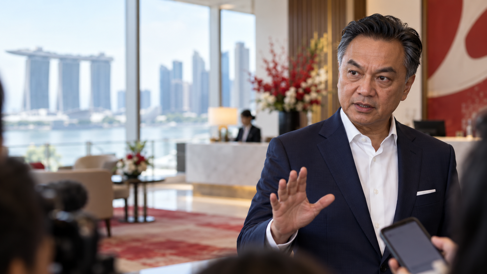 Dino Patti Djalal Bantah Isu Tamu Dubes Singapura