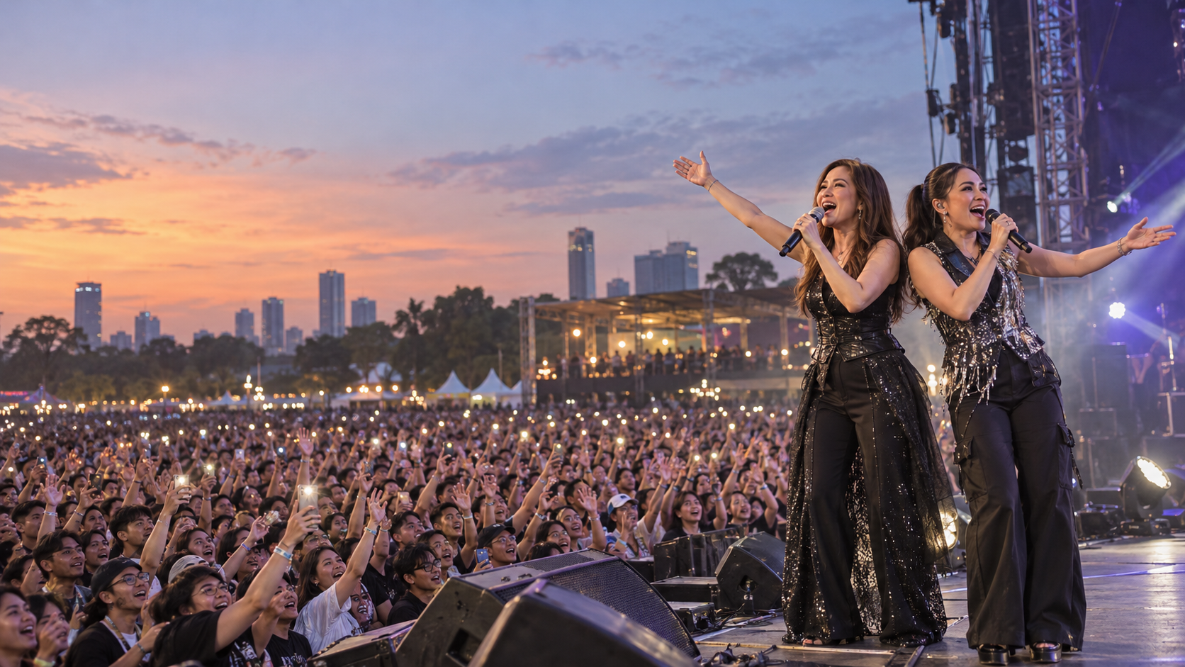Duo Maia Ajak Karaoke Massal di Synchronize Fest 2026