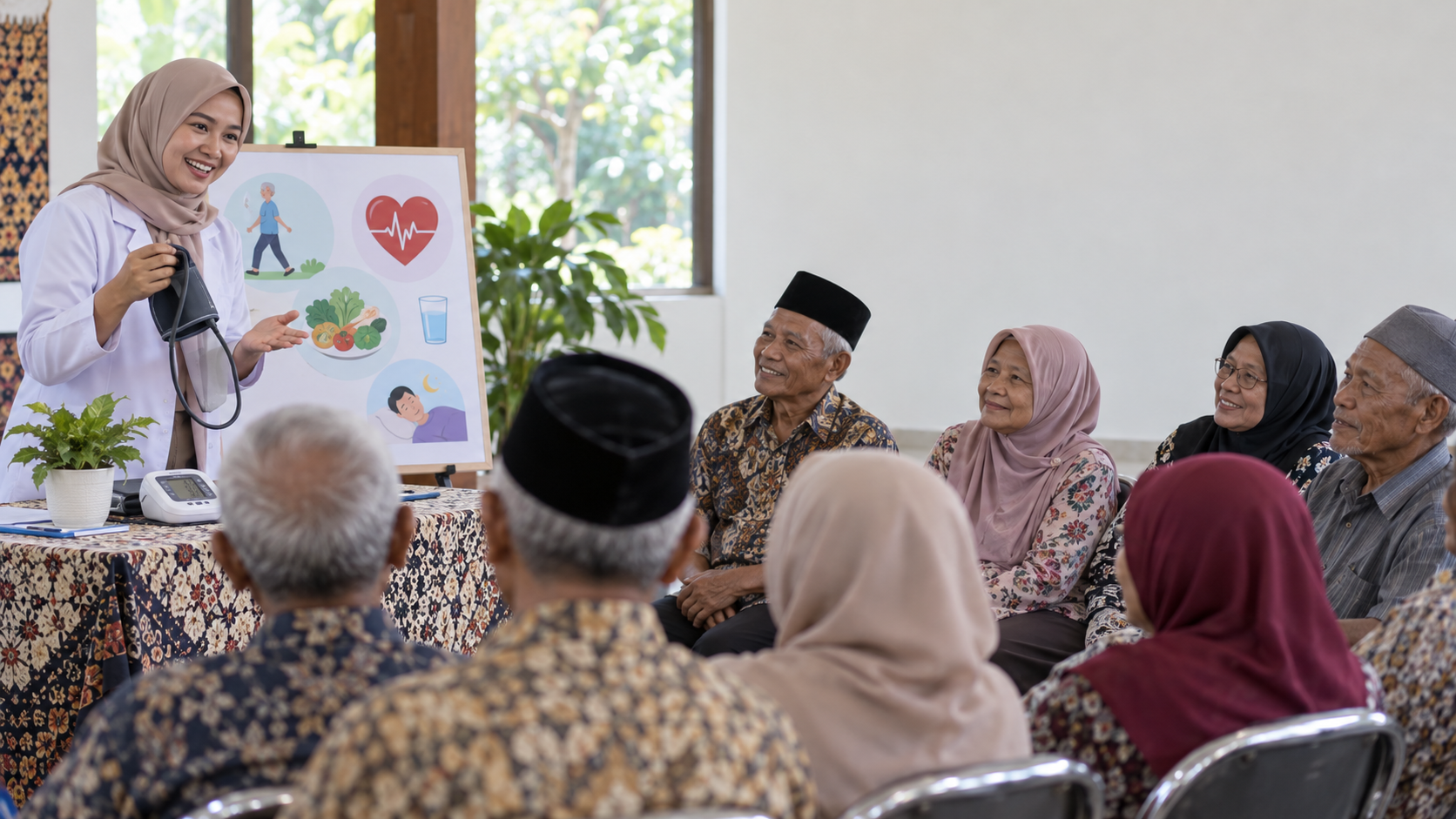 DWP UNAIR Edukasi Kesehatan untuk Tingkatkan Kualitas Hidup Lansia