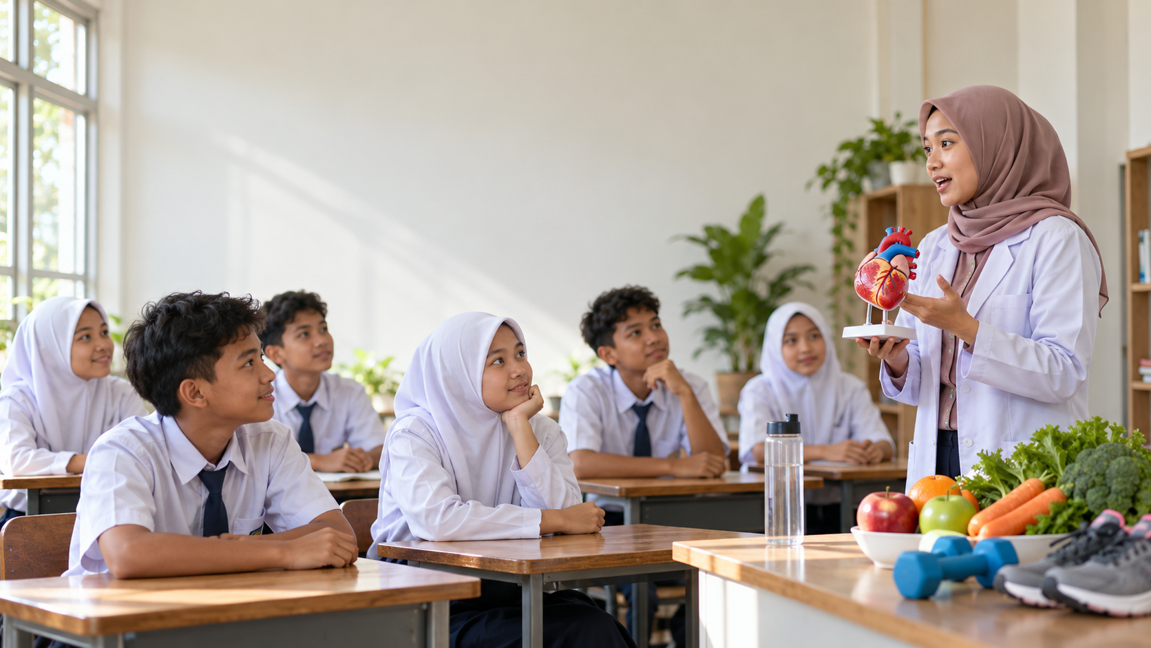 Edukasi Pencegahan Penyakit Jantung bagi Pelajar SMPN 85