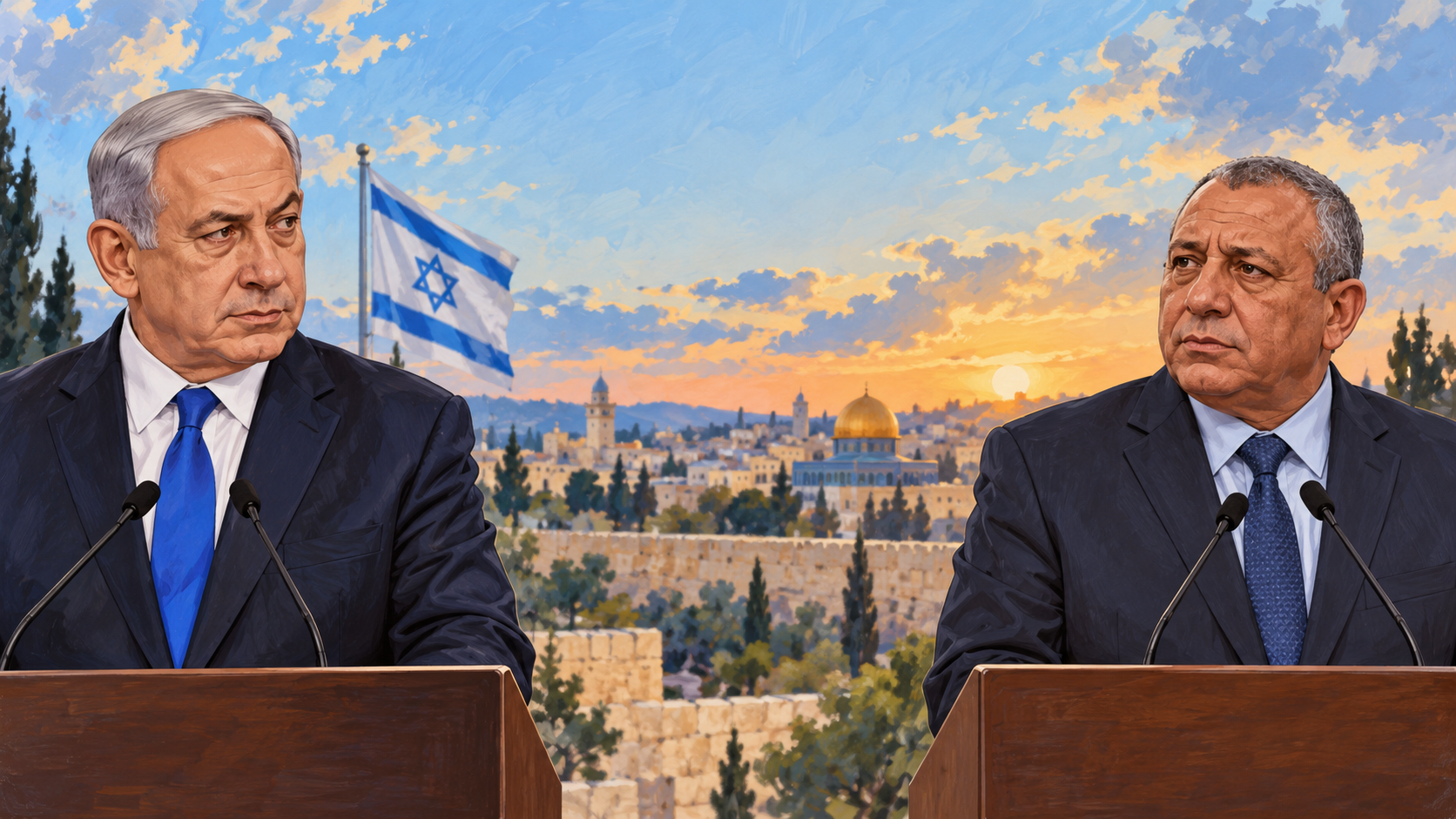 Exit Poll Netanyahu dan Eisenkot Berimbang, Israel Belum Jelas