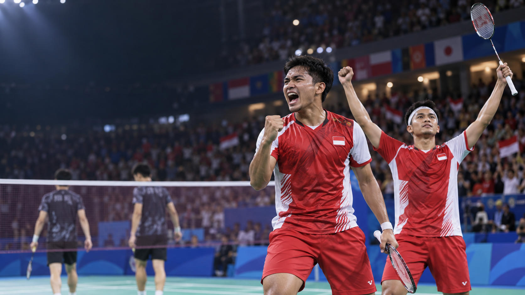 Fajar/Fikri Tembus Semifinal Asian Games 2026