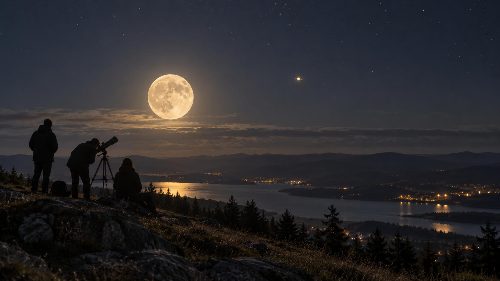 Fenomena Langit Oktober 2026: Saturnus dan Hunter’s Moon