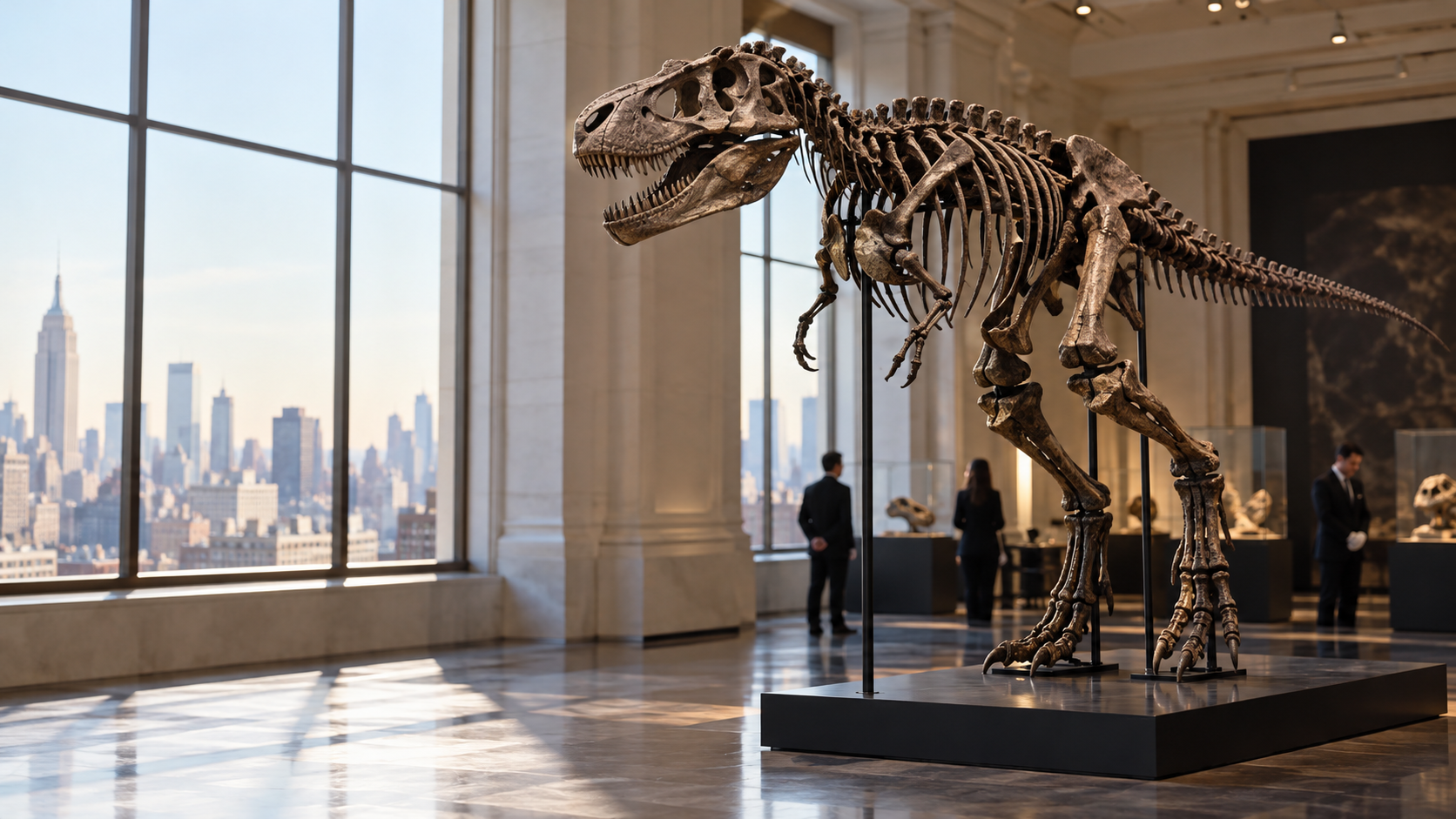 Fosil Nanotyrannus Setinggi 2 Meter Akan Dilelang di New York
