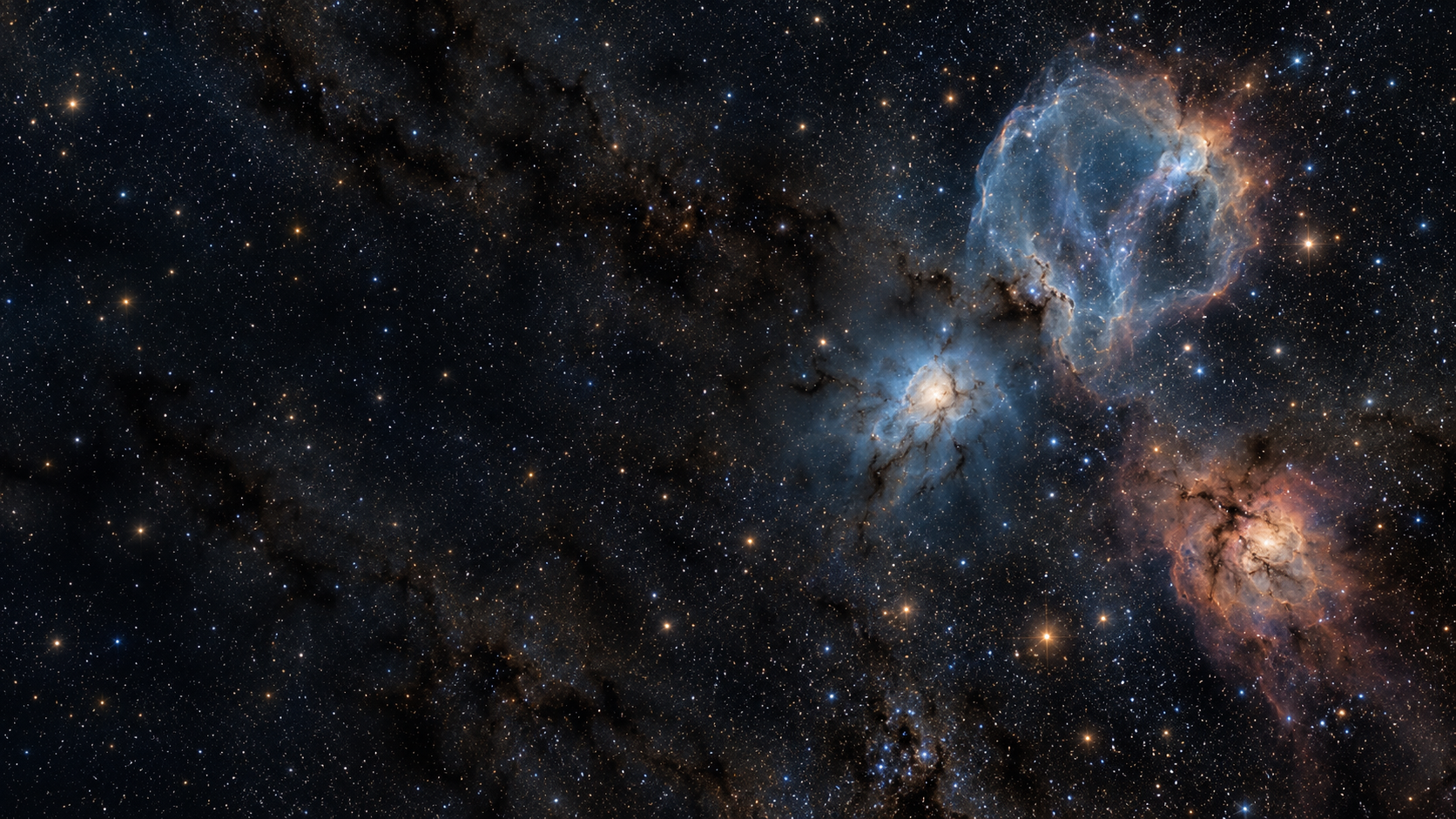 Foto 100–101 Jam Ungkap Tiga Objek Misterius di Cassiopeia